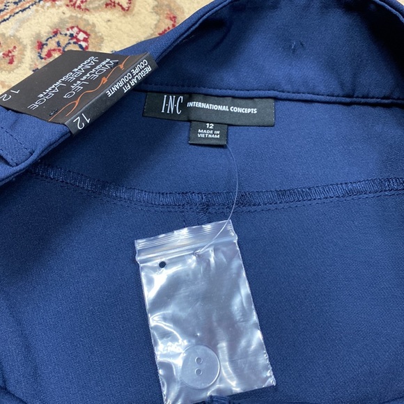 INC international concepts wide leg regular fit size 12 - Picture 5 of 9